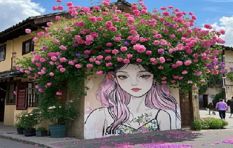  临颍怎么设计网红打卡墙绘