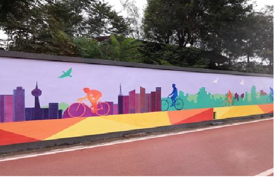  临颍墙体彩绘-围墙