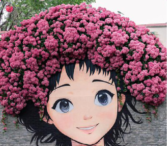  临颍墙体彩绘-网红墙打卡