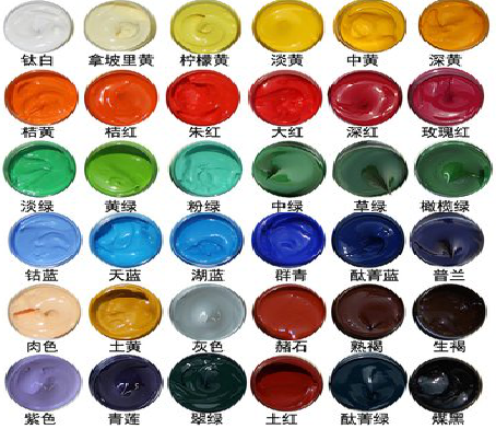  临颍墙绘颜色的选择有讲究。