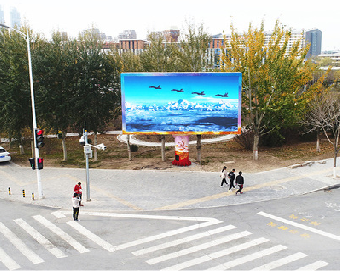  临颍户外大屏广告投放要点。